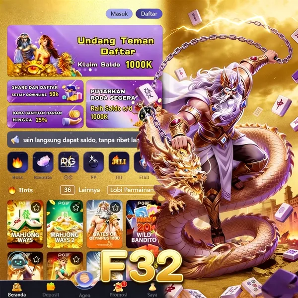 F32 Slot Anti Rungkad Indonesia
